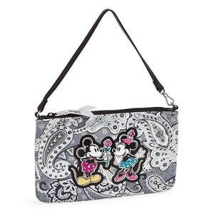 Vera Bradley Disney Convertible Wristlet Mickey Mouse Piccadilly Paisley NWT